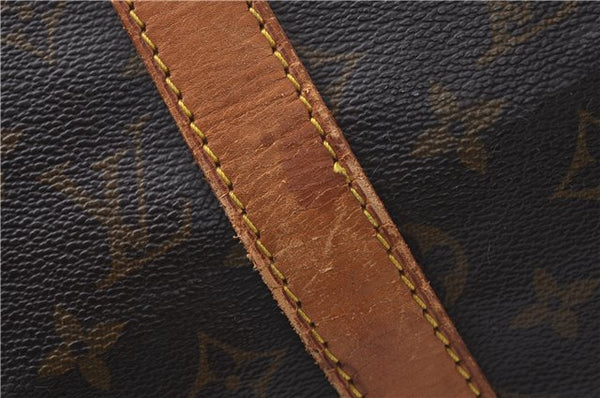 Auth Louis Vuitton Monogram Keepall Bandouliere 50 Boston Bag M41416 LV 5098D