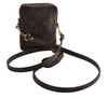 Auth Louis Vuitton Monogram Mini Poche Danube Shoulder Cross Bag Old Model 5098I