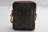 Auth Louis Vuitton Monogram Mini Poche Danube Shoulder Cross Bag Old Model 5098I