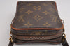 Auth Louis Vuitton Monogram Mini Poche Danube Shoulder Cross Bag Old Model 5098I