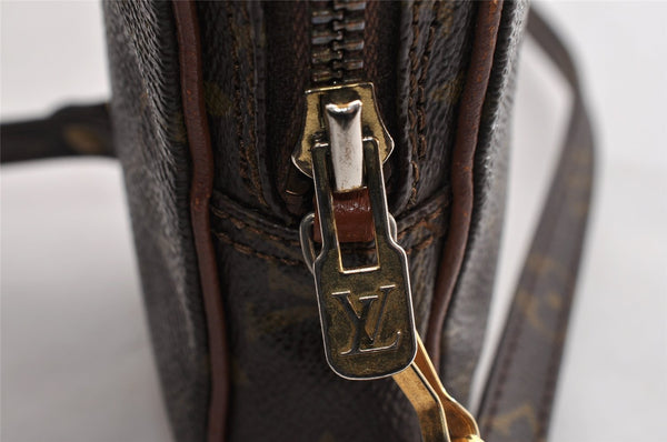 Auth Louis Vuitton Monogram Mini Poche Danube Shoulder Cross Bag Old Model 5098I