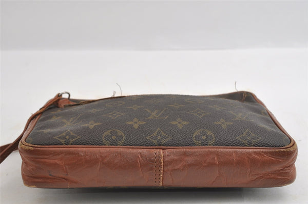 Authentic Louis Vuitton Monogram Sac Sport Travel Hand Bag Old Model LV 5100I