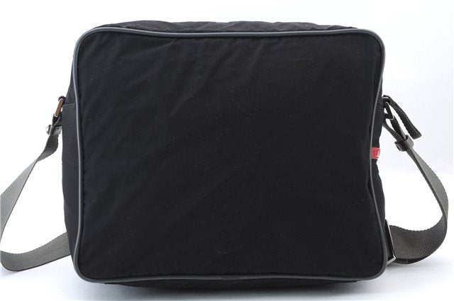 Auth PRADA Sports Sport Polyester Shoulder Cross Body Bag 4VA001 Black 5102C