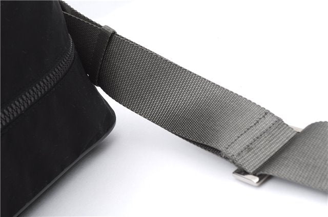 Auth PRADA Sports Sport Polyester Shoulder Cross Body Bag 4VA001 Black 5102C