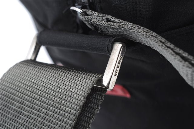 Auth PRADA Sports Sport Polyester Shoulder Cross Body Bag 4VA001 Black 5102C