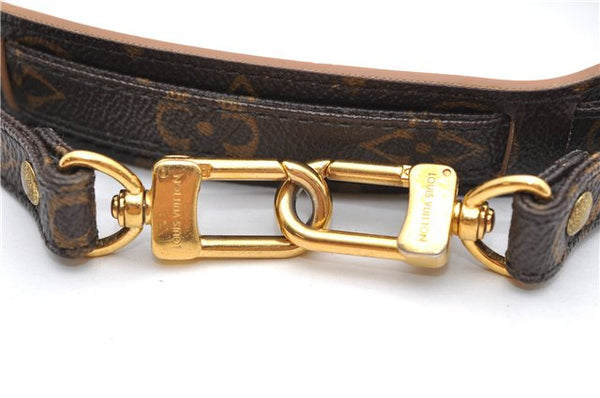 Authentic Louis Vuitton Monogram Brown Shoulder Strap 39.4-46.1" LV 5102D