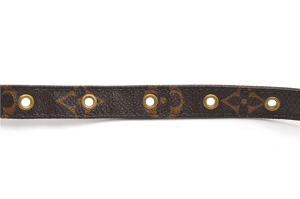 Authentic Louis Vuitton Monogram Brown Shoulder Strap 39.4-46.1" LV 5102D