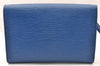 Authentic Louis Vuitton Epi Arche 2Way Shoulder Bag Blue M52575 LV Junk 5102I