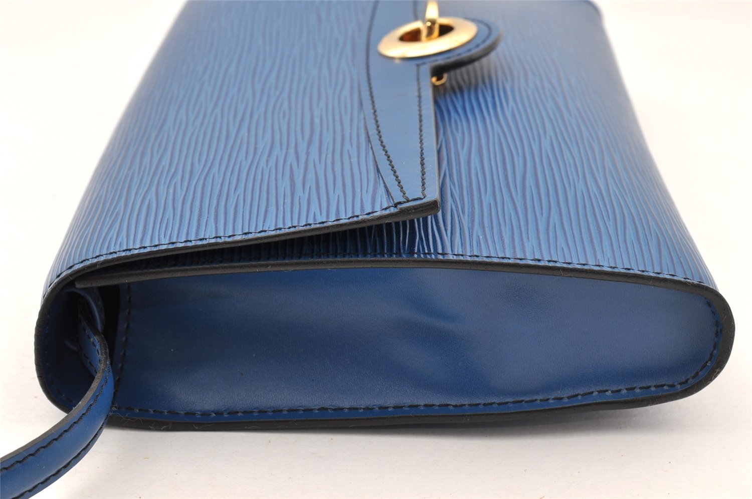 Authentic Louis Vuitton Epi Arche 2Way Shoulder Bag Blue M52575 LV Junk 5102I