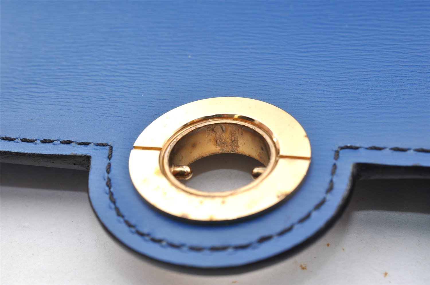 Authentic Louis Vuitton Epi Arche 2Way Shoulder Bag Blue M52575 LV Junk 5102I