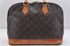Authentic LOUIS VUITTON Monogram Alma Hand Bag M51130 LV 5103C