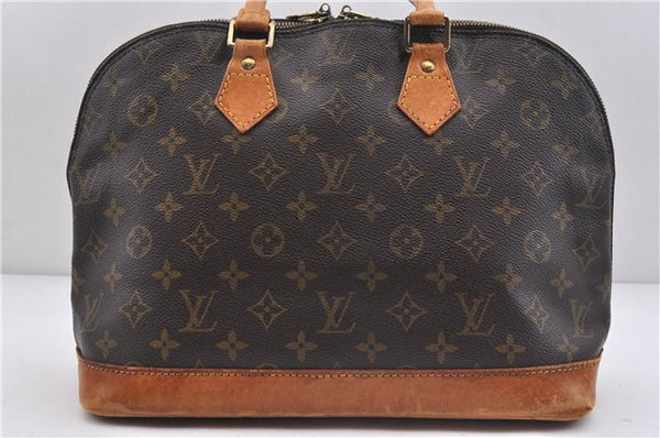 Authentic LOUIS VUITTON Monogram Alma Hand Bag M51130 LV 5103C