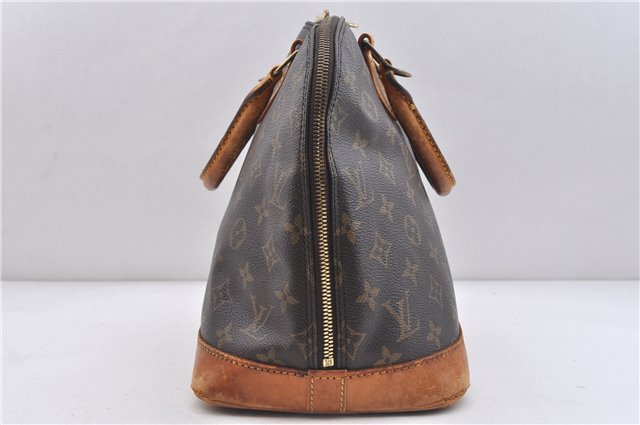 Authentic LOUIS VUITTON Monogram Alma Hand Bag M51130 LV 5103C