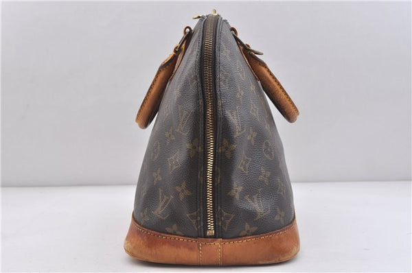 Authentic LOUIS VUITTON Monogram Alma Hand Bag M51130 LV 5103C