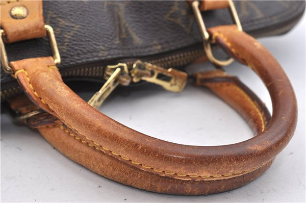 Authentic LOUIS VUITTON Monogram Alma Hand Bag M51130 LV 5103C