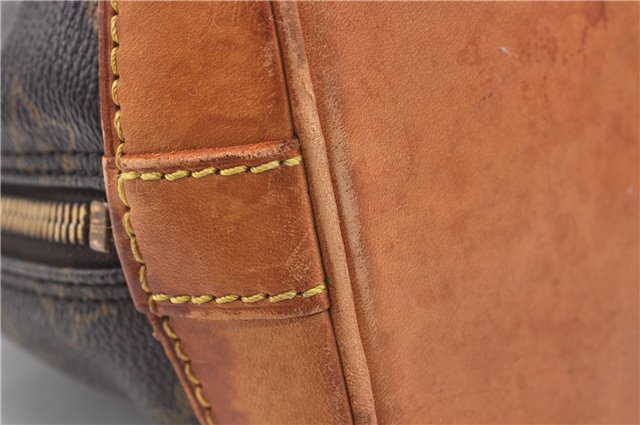 Authentic LOUIS VUITTON Monogram Alma Hand Bag M51130 LV 5103C