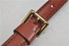 Authentic Louis Vuitton Leather Shoulder Strap Brown 39.4-46.5" LV 5105D