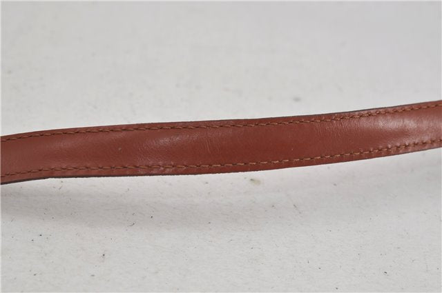 Authentic Louis Vuitton Leather Shoulder Strap Brown 39.4-46.5