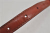 Authentic Louis Vuitton Leather Shoulder Strap Brown 39.4-46.5" LV 5105D