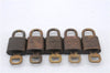 Authentic Louis Vuitton Padlock & Keys 10Set LV 5106D