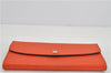 Authentic Louis Vuitton Epi Portefeuille Emilie Wallet Orange M60853 LV 5106F