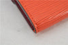 Authentic Louis Vuitton Epi Portefeuille Emilie Wallet Orange M60853 LV 5106F