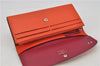 Authentic Louis Vuitton Epi Portefeuille Emilie Wallet Orange M60853 LV 5106F