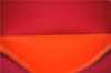 Authentic Louis Vuitton Epi Portefeuille Emilie Wallet Orange M60853 LV 5106F