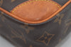 Authentic Louis Vuitton Monogram Danube Shoulder Cross Bag M45266 LV Junk 5108I