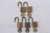 Authentic Louis Vuitton Padlock and Key 10Set Old Model LV 5109D