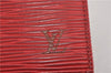 Authentic Louis Vuitton Epi Porte Monnaie Billets Cartes Credit Wallet Red 5109F