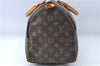 Authentic Louis Vuitton Monogram Speedy 35 Hand Boston Bag M41524 LV 5110B