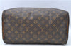 Authentic Louis Vuitton Monogram Speedy 35 Hand Boston Bag M41524 LV 5110B