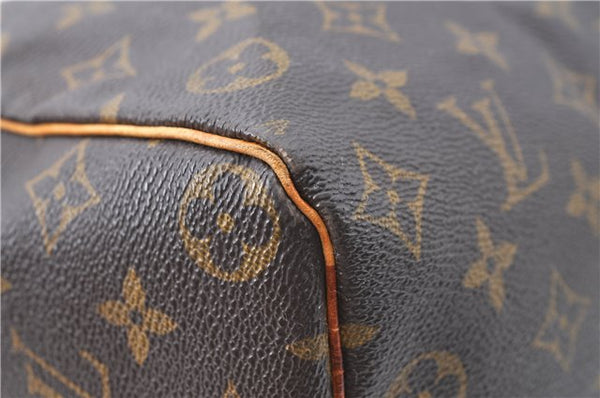 Authentic Louis Vuitton Monogram Speedy 35 Hand Boston Bag M41524 LV 5110B