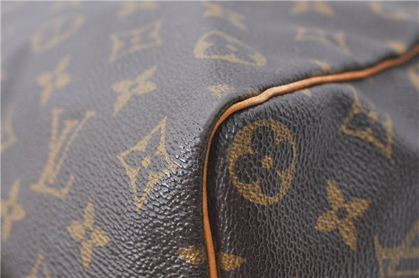 Authentic Louis Vuitton Monogram Speedy 35 Hand Boston Bag M41524 LV 5110B