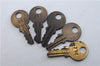 Authentic Louis Vuitton Padlock and Key 10Set Old Model LV 5110D