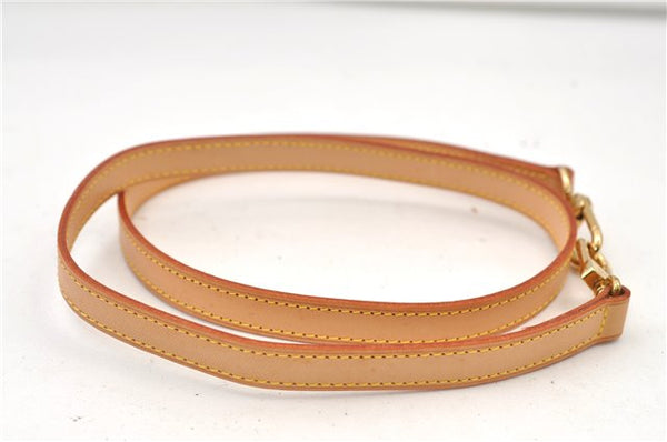 Authentic Louis Vuitton Leather Shoulder Strap Beige 38.2" LV 5110E