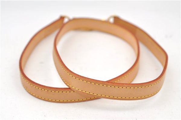 Authentic Louis Vuitton Leather Shoulder Strap Beige 38.2" LV 5110E