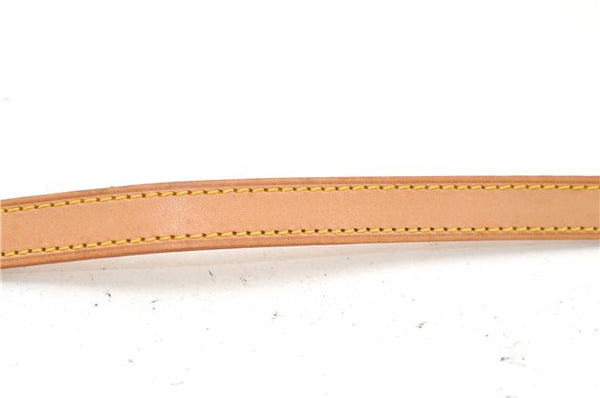 Authentic Louis Vuitton Leather Shoulder Strap Beige 38.2" LV 5110E