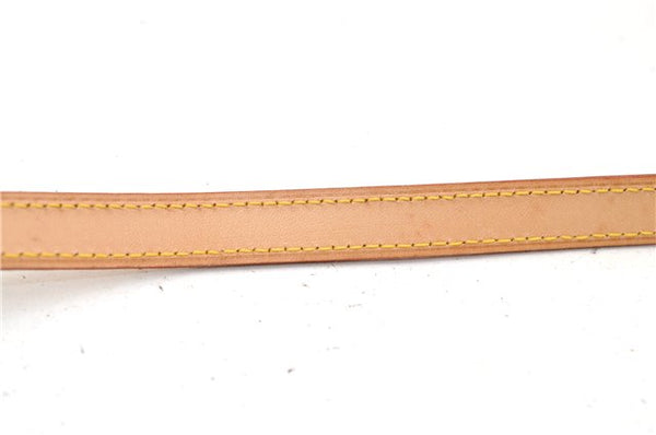 Authentic Louis Vuitton Leather Shoulder Strap Beige 38.2" LV 5110E