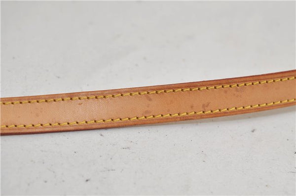 Authentic Louis Vuitton Leather Shoulder Strap Beige 38.2" LV 5110E