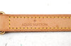 Authentic Louis Vuitton Leather Shoulder Strap Beige 38.2" LV 5110E