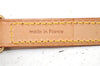 Authentic Louis Vuitton Leather Shoulder Strap Beige 38.2" LV 5110E
