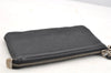 Authentic GUCCI Guccissima Horsebit Clutch Bag GG Leather 240627 Black 5110I