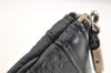 Authentic GUCCI Guccissima Horsebit Clutch Bag GG Leather 240627 Black 5110I