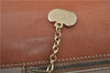 Authentic CELINE Macadam Blason Pattern Hand Bag Purse PVC Leather Brown 5111C
