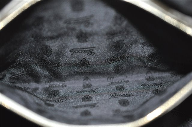 Authentic GUCCI Hysteria Crest Hand Tote Bag Leather 197021 White 5111D