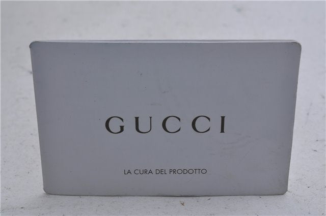 Authentic GUCCI Hysteria Crest Hand Tote Bag Leather 197021 White 5111D