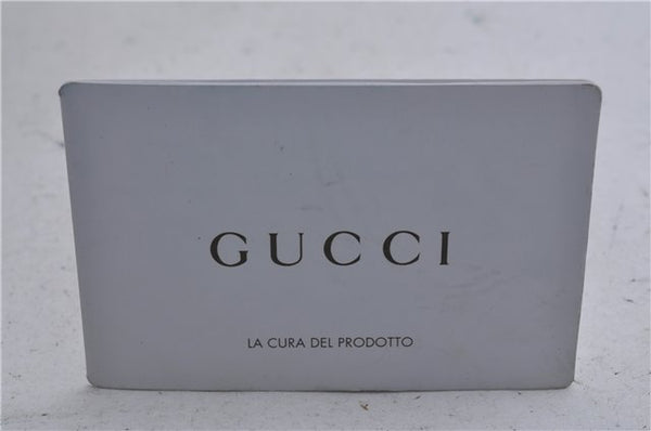 Authentic GUCCI Hysteria Crest Hand Tote Bag Leather 197021 White 5111D