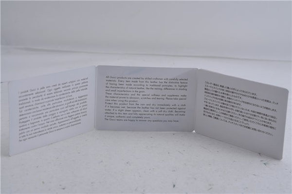 Authentic GUCCI Hysteria Crest Hand Tote Bag Leather 197021 White 5111D